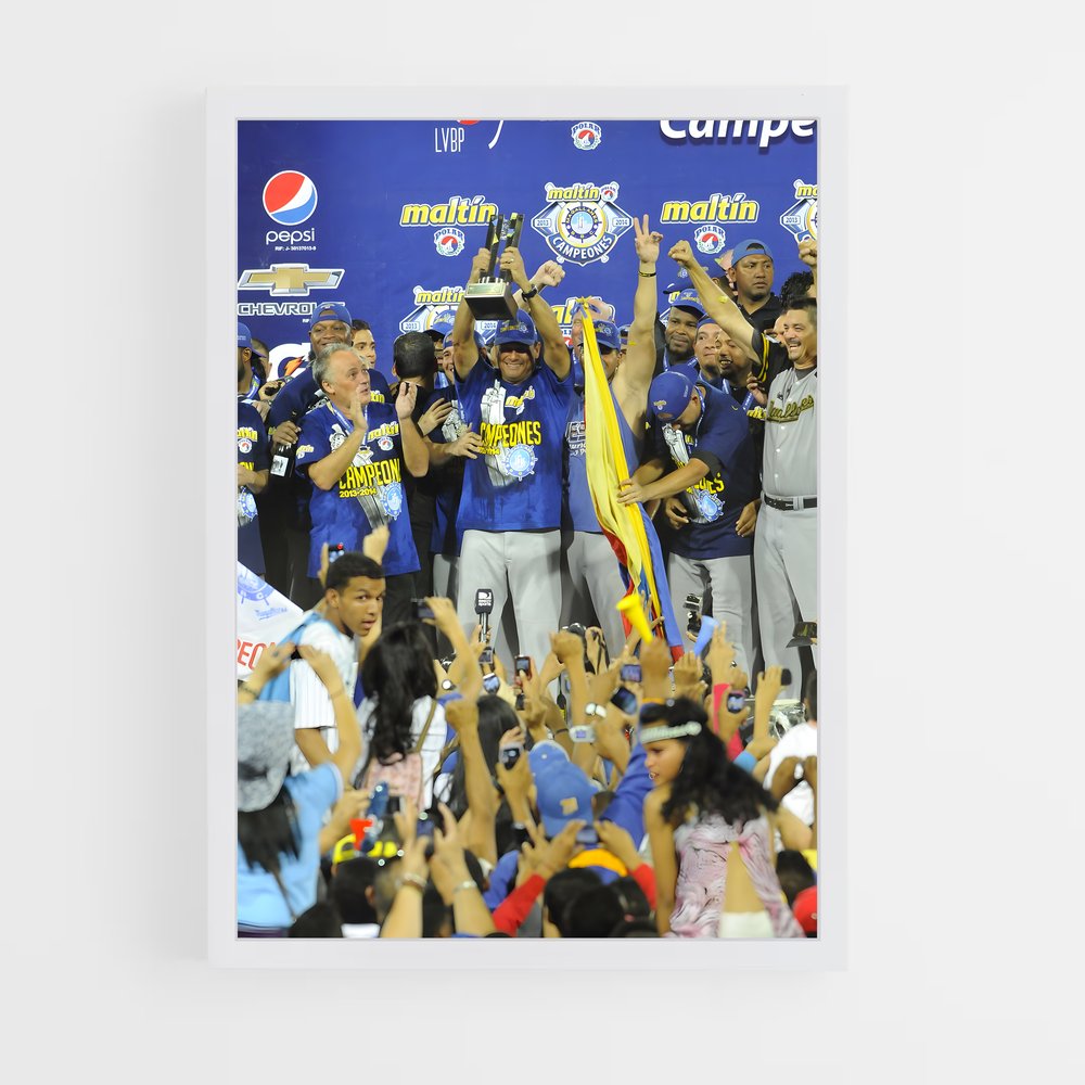 Poster Célébration des Brewers – affiche Baseball (vue 3)